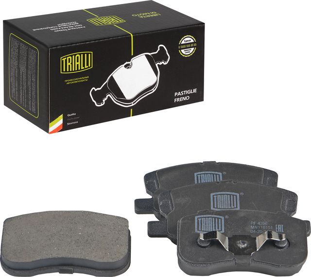 Тормозные колодки Trialli. Артикул PF 4296