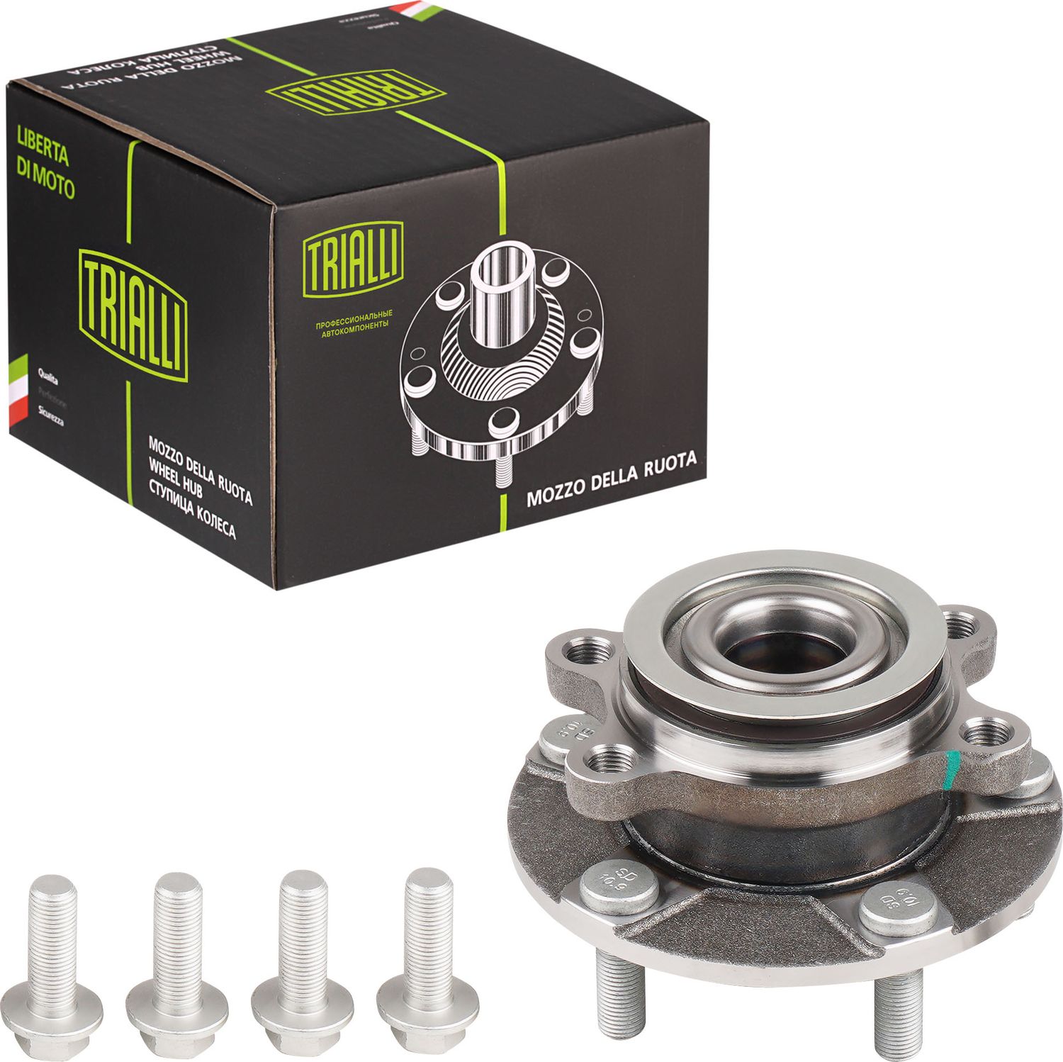 Ступица колеса с интегрированным подшипником (в сборе) Trialli. Артикул MR 1461