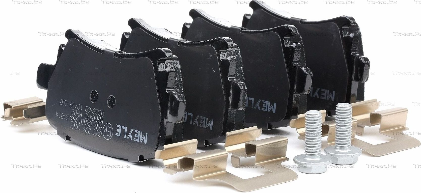 Тормозные колодки Meyle Original задние для Skoda Superb II 2008-2015. Артикул 025 239 1417