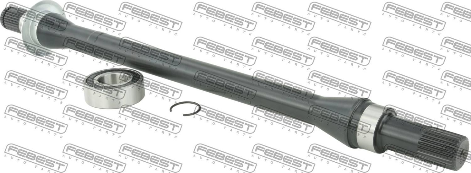 Полуось (привод в сборе, приводной вал) Febest. Артикул 2212-CARATRH