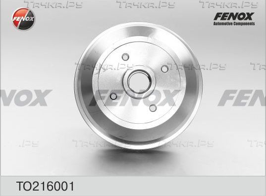 Тормозной барабан Fenox задний для Opel Corsa A 1982-1993. Артикул TO216001
