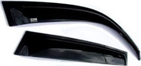 Дефлекторы SIM для окон Nissan Tiida C11 хэтчбек 2006-2011. Артикул SNITIIH0632