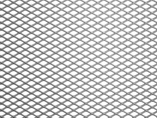 Сетка универсальная Arbori на бампер, размер ячейки 10 мм 375х1000 Хром. Артикул SS-103712