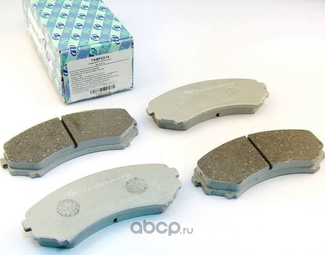 КОЛОДКИ ДИСКОВЫЕ (Trustauto). Артикул TABP2314