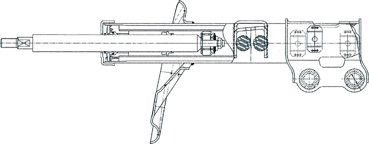 Амортизатор CTR. Артикул GY1321G