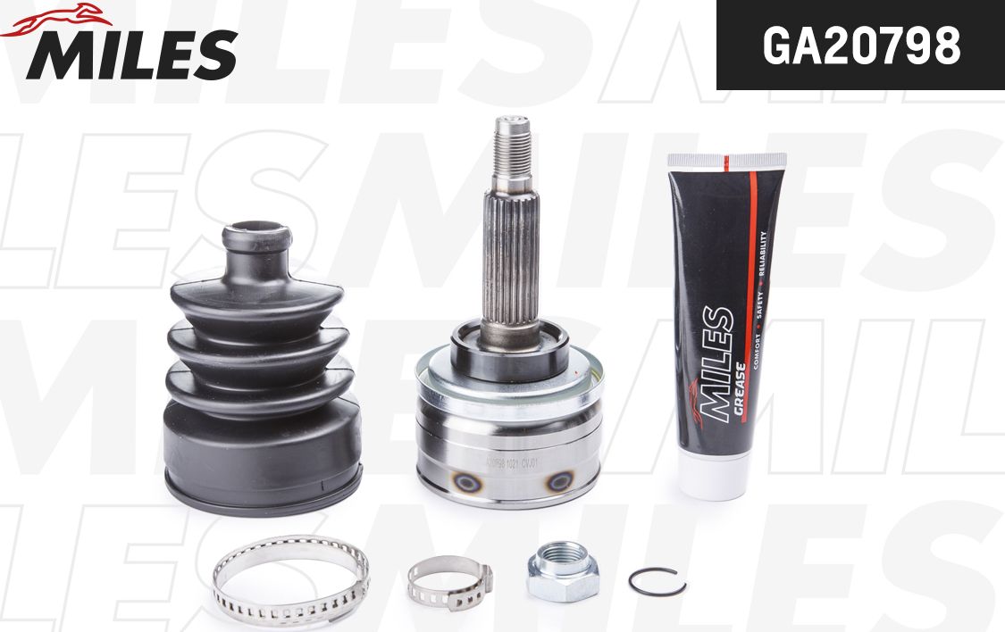 Шрус наружный (граната) Miles. Артикул GA20798
