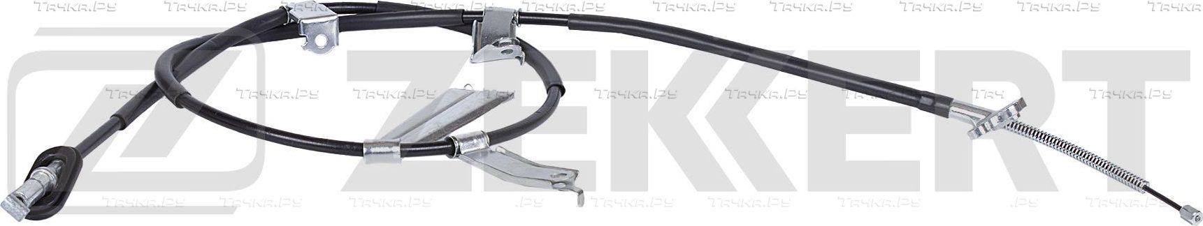 Трос ручника (тросик ручного тормоза) Zekkert. Артикул BZ-1103