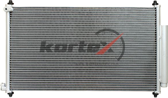 Радиатор кондиционера [с ресивером] (Kortex). Артикул KRD2156