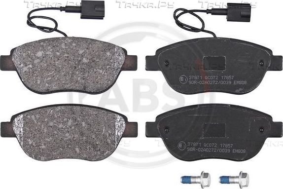 Тормозные колодки ABS передние для Fiat Punto III Punto 2012-2018. Артикул 37871