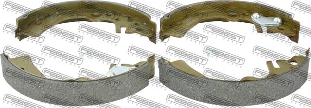Тормозные колодки Febest задние для Nissan Note I 2007-2012. Артикул 0202-E11R