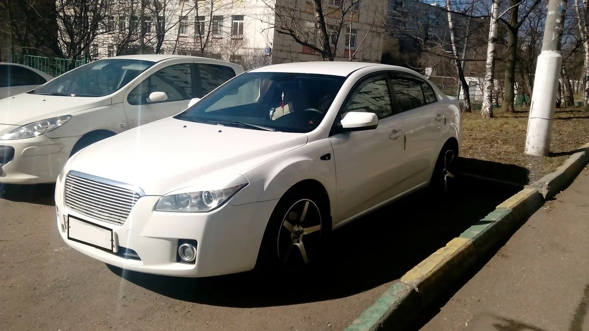 Дефлекторы Cobra Tuning для окон FAW Besturn B50 2008-2026. Артикул F10408