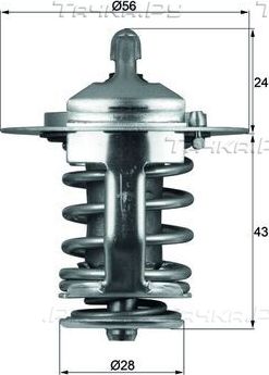 Термостат Mahle Behr для Toyota Solara XV30 2003-2008. Артикул TX 70 82