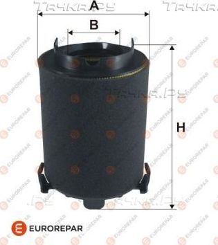 Воздушный фильтр Eurorepar. Артикул 1612867080