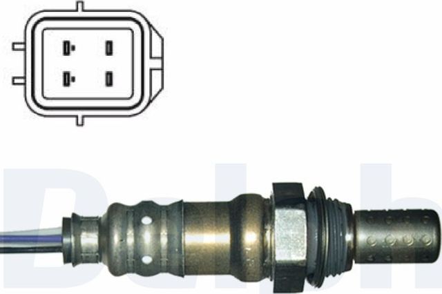 Лямбда-зонд (кислородный датчик) Delphi для Chrysler Voyager IV 2000-2000. Артикул ES20049-12B1