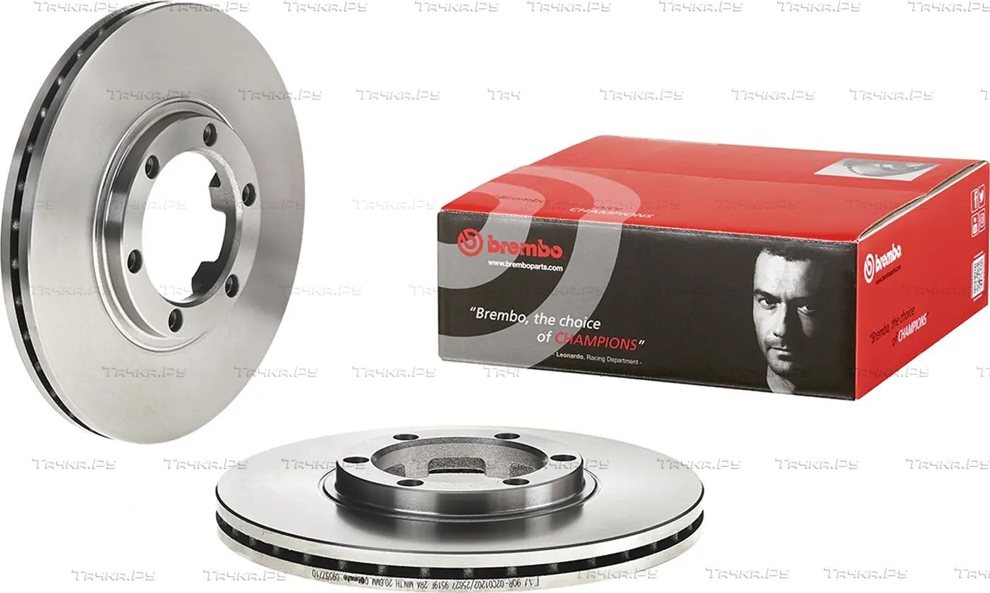 Тормозной диск Brembo PRIME LINE передний для Isuzu Trooper I 1986-1991. Артикул 09.5577.10