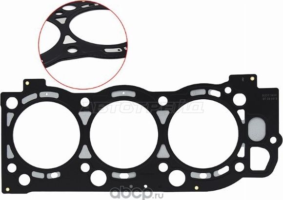 ПРОКЛАДКА ГБЦ TOYOTA LC PRADOSURFGRANVIA 5VZ 99- (SAT). Артикул ST330010