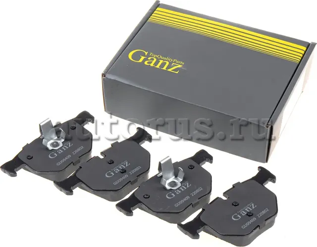 Колодки задние (Ganz). Артикул GIJ09409