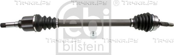 Полуось (привод в сборе, приводной вал) Febi Bilstein. Артикул 183636