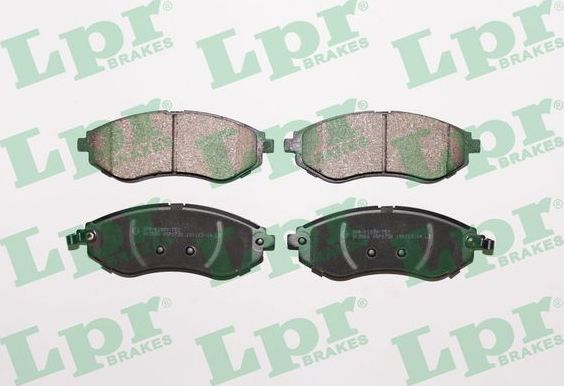 Тормозные колодки LPR. Артикул 05P1730
