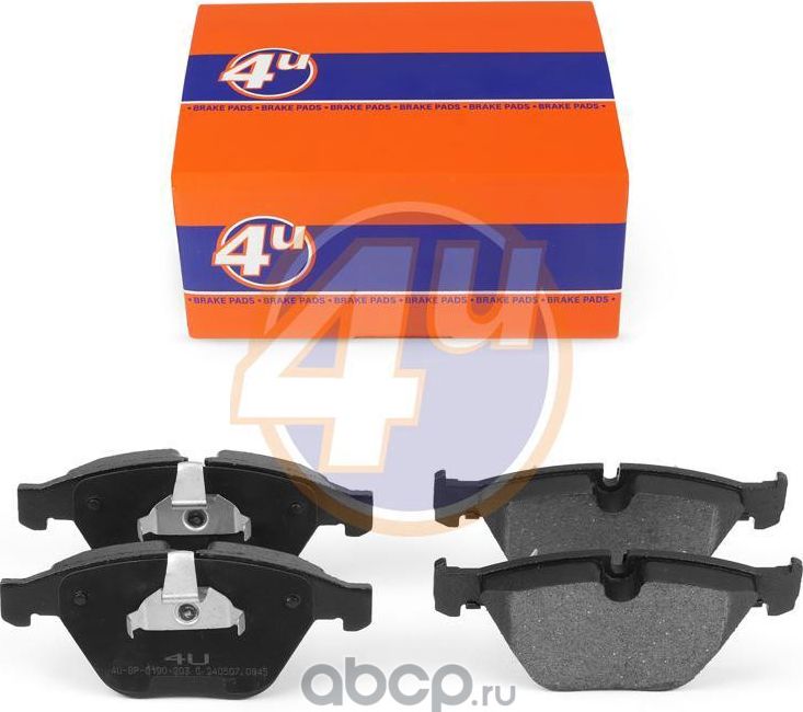 КОЛОДКИ ПЕР BMW 7 (E65, E66, E67) 5 (E60) 5 TOURING (E61) 6 (E63) 6 CONVERTIBLE (4U). Артикул 4UBP0190