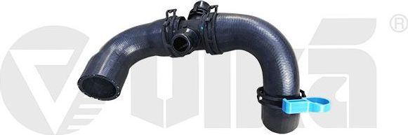 Патрубок радиатора (системы охлаждения) Vika (резина). Артикул 11236501