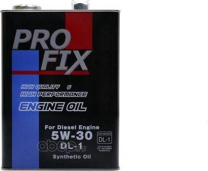 PROFIX ENGINE OIL DL-1 5W-30 4Л МАСЛО МОТОРНОЕ. Артикул DL15W30C