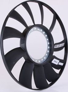 Вентилятор радиатора двигателя Nissens (полимерный материал) для Audi A6 II (C5) 1997-2005. Артикул 85664