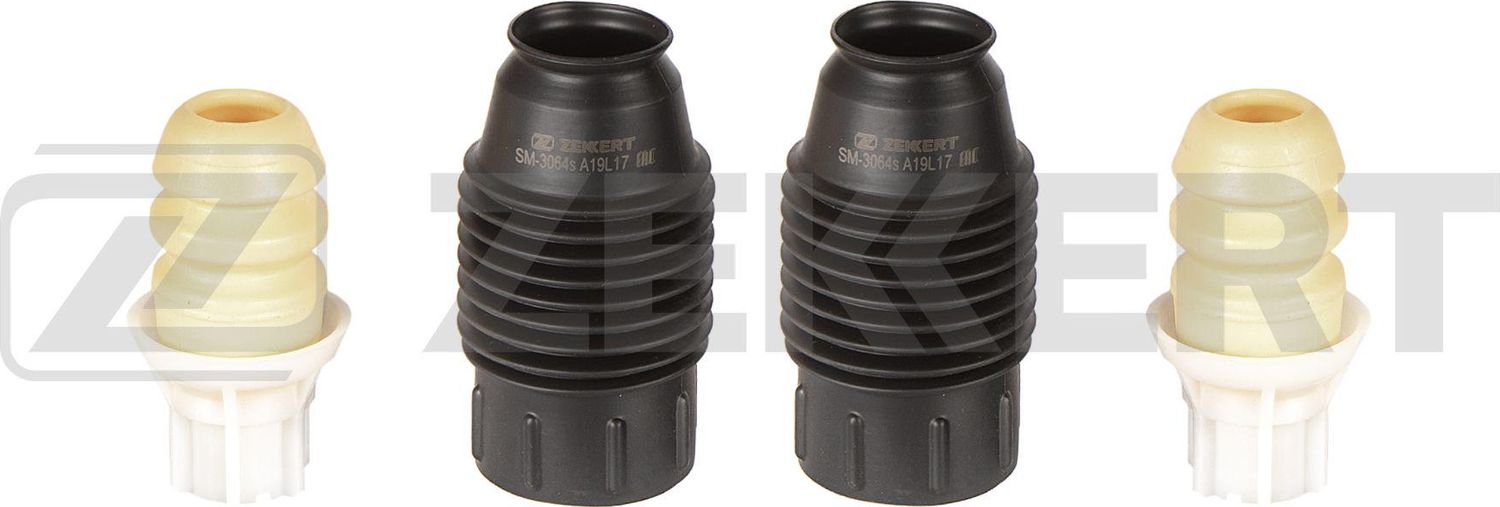 Комплект отбойников и пыльников амортизаторов (стоек) Zekkert (Полиуретан). Артикул SM-3064S