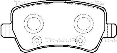 Тормозные колодки HSB. Артикул HP5257