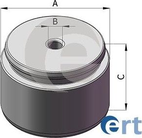 Поршень тормозного суппорта ERT (алюминий) для Chrysler 300C II 2011-2025. Артикул 150952-C