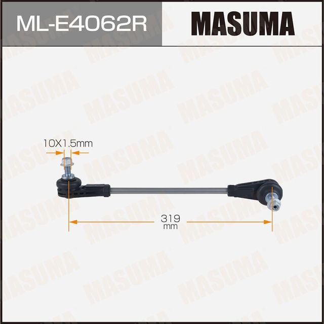 Стойка стабилизатора (линк) MASUMA front BMW 3-SERIES (G20) 17- RH (1/30) Masuma. Артикул MLE4062R