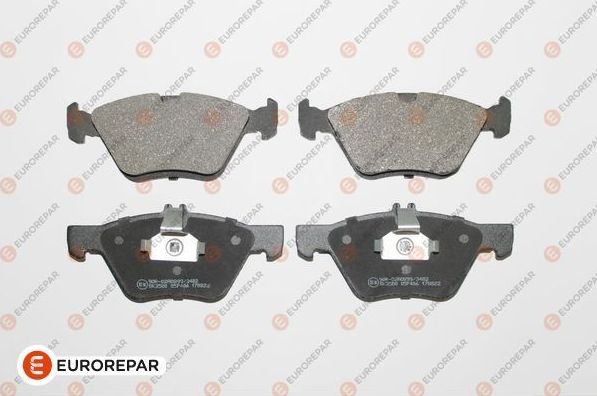 Тормозные колодки Eurorepar. Артикул 1617273880