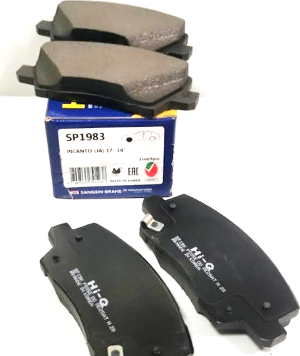 Тормозные колодки Sangsin Hi-Q. Артикул SP1983
