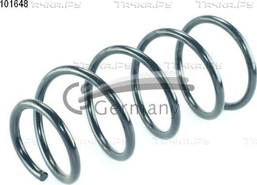 Пружина подвески CS-Germany передняя для BMW X1 I (E84) 2011-2015. Артикул 14.101.648