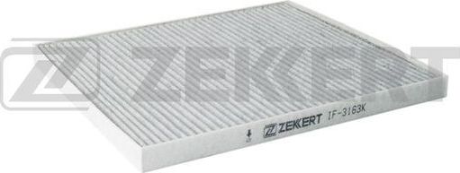 Салонный фильтр Zekkert. Артикул IF-3163K