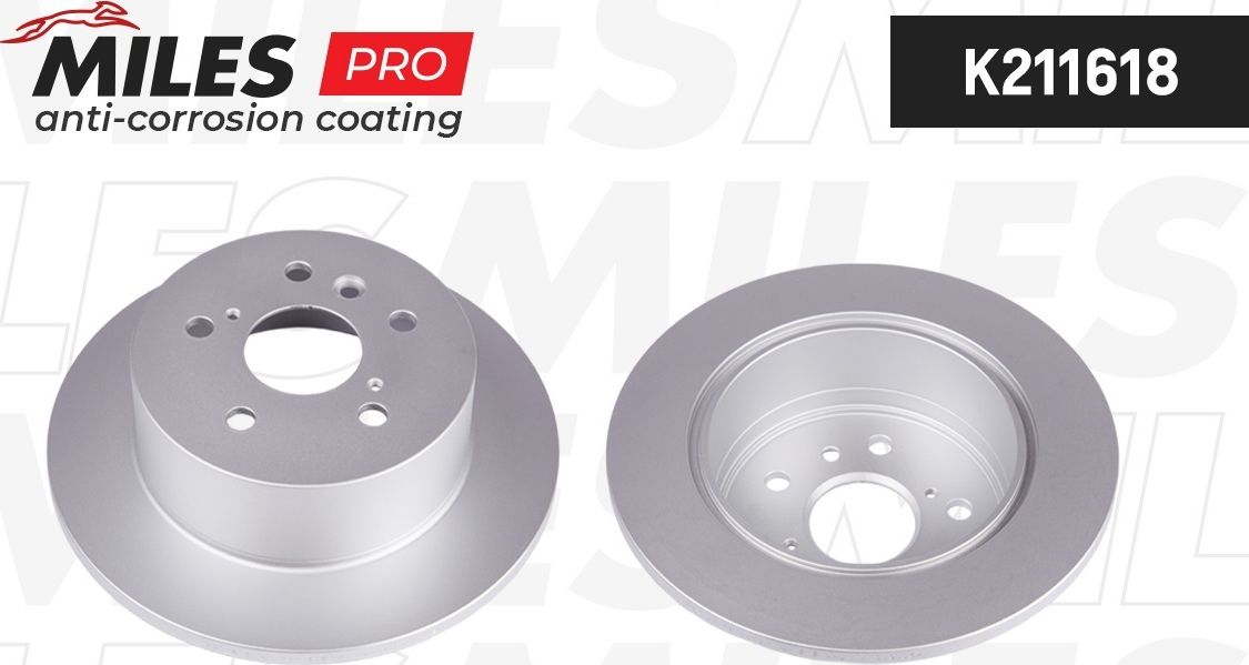 Тормозной диск Miles. Артикул K211618
