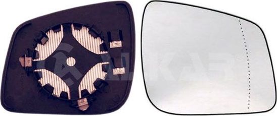 Зеркальное стекло бокового зеркала Alkar правое для Mercedes-Benz B-Класс I (W245) 2008-2011. Артикул 6472699