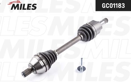 Полуось (привод в сборе, приводной вал) Miles. Артикул GC01183