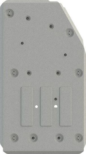 Защита алюминиевая Шериф (4 мм) для топливного бака Volkswagen Crafter II 2016-2026. Артикул 26.4440