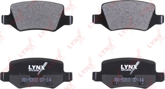 Тормозные колодки LYNXauto. Артикул BD-5310