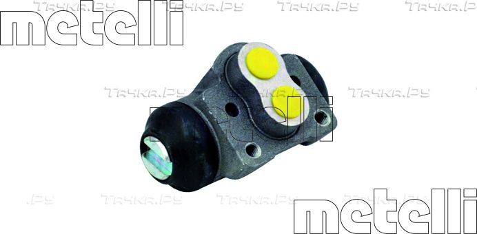 Тормозной цилиндр Metelli (алюминий) задний для Mitsubishi L200 IV 2006-2015. Артикул 04-0974