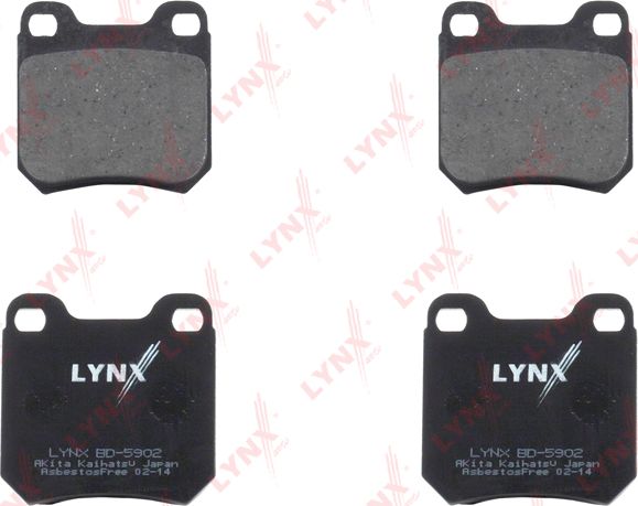 Тормозные колодки LYNXauto. Артикул BD-5902
