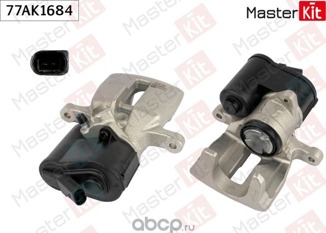 77AK1684 Тормозной суппорт зад. лев. Audi Q3 (8UB  8UG) 2011 - 2018  Volkswagen TIGUAN (5N_) 2007 - (Master KIT). Артикул 77ak1684