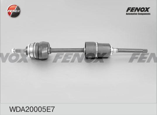Полуось (привод в сборе, приводной вал) Fenox. Артикул WDA20005E7