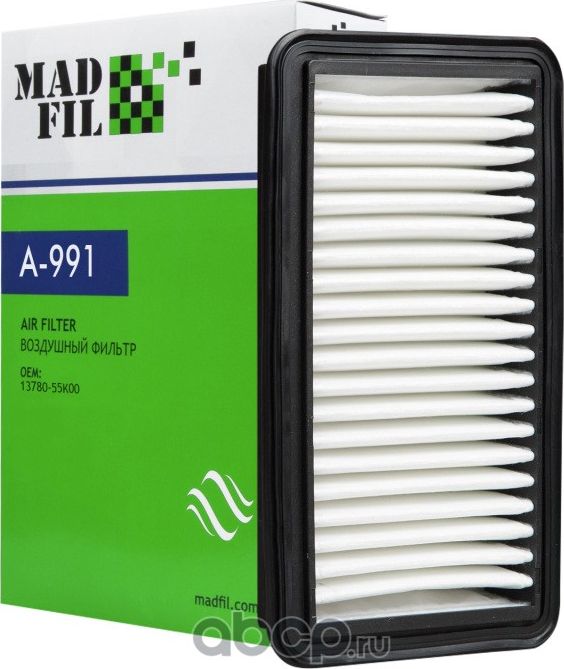 ФИЛЬТР ВОЗДУШНЫЙ SZ SX4 Y1S 06 1ШТ. MADFIL Madfil. Артикул A991