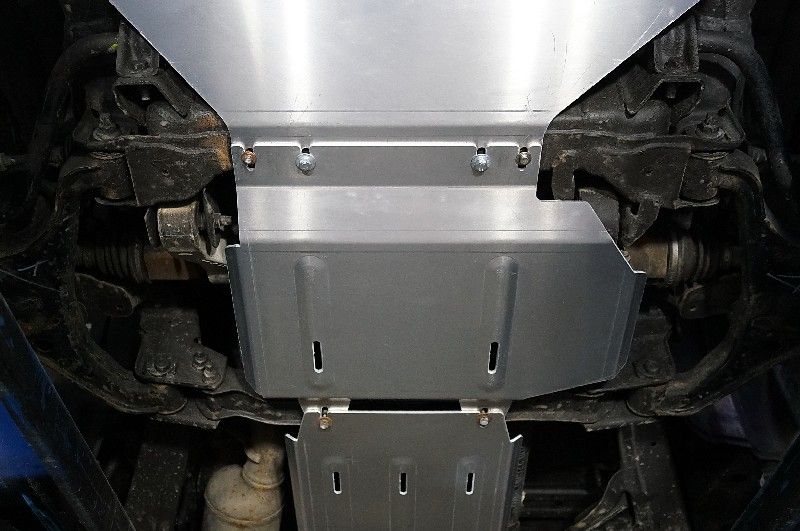 Защита алюминиевая ТСС (4 мм) для картера Dongfeng DF6 Luxury 2022-2026. Артикул ZKTCC00579