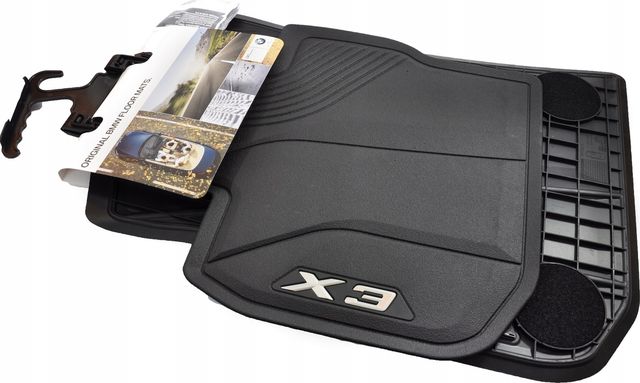 Коврики BMW (OEM) оригинальные для салона BMW X3 G01 2017-2026 передние. Артикул 51472450511