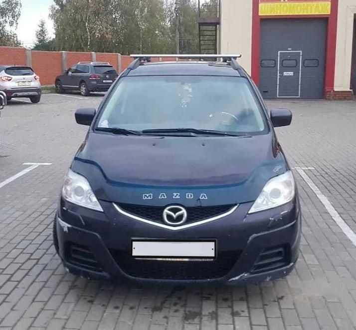 Дефлектор Vip-Tuning для капота Mazda 5 2005-2010. Артикул MZD10