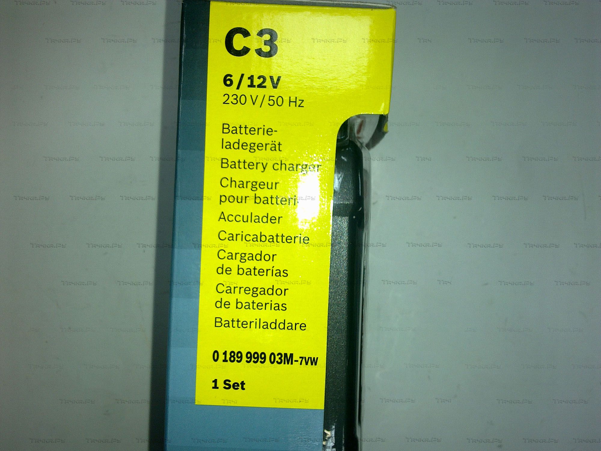 Зарядное устройство 6/12V-3,8a C3 Bosch. Артикул 0 189 999 03M - купить в  Воронеже, каталог с ценами. Доставка по всей России. Магазин Тачка.Ру