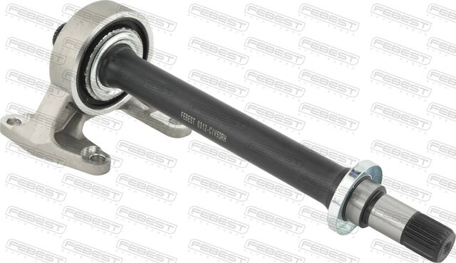Полуось (привод в сборе, приводной вал) Febest передняя правая для Honda Civic IX 2012-2016. Артикул 0312-CIV5DRH